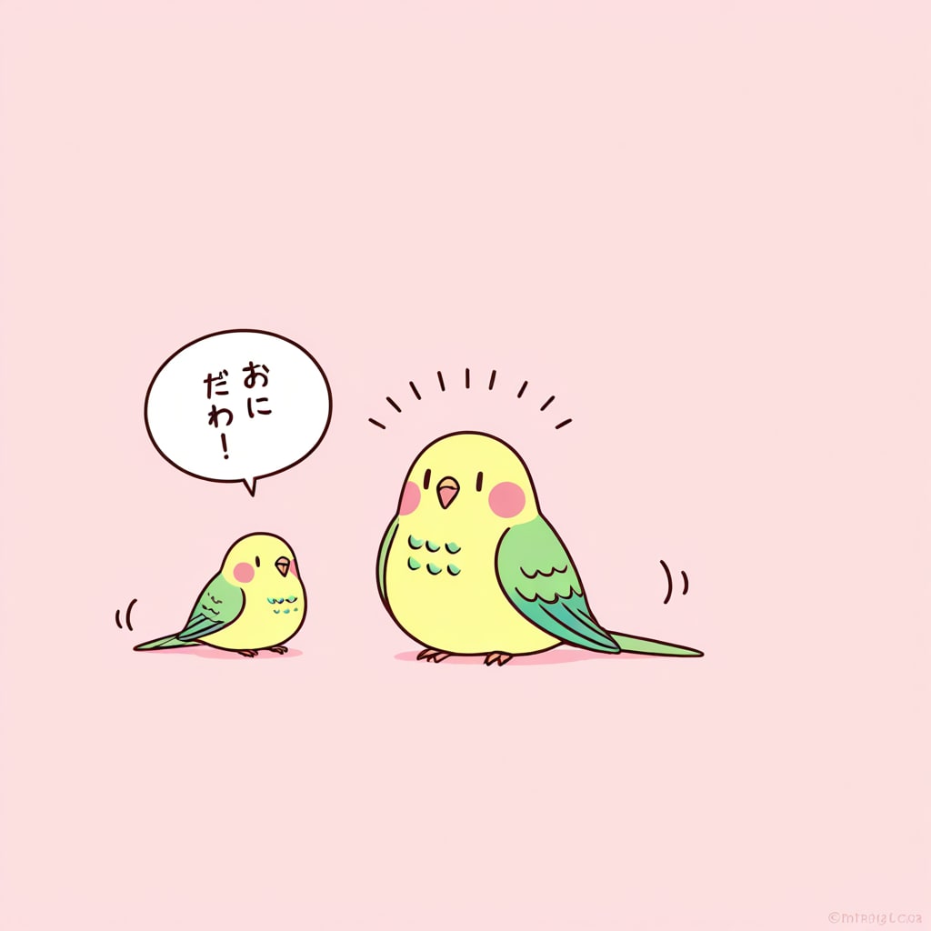 気まぐれインコ | の人気AIイラスト・グラビア