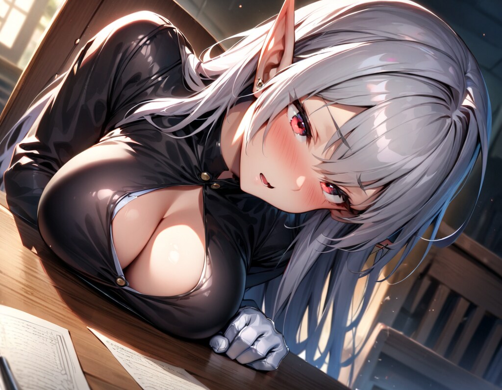 ボディースーツとエルフちゃん