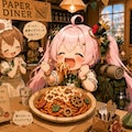 放浪皇女〜ペーパークラフトの街〜② 2枚目