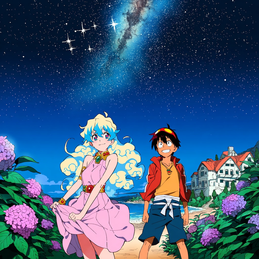 夜空とニアとシモン