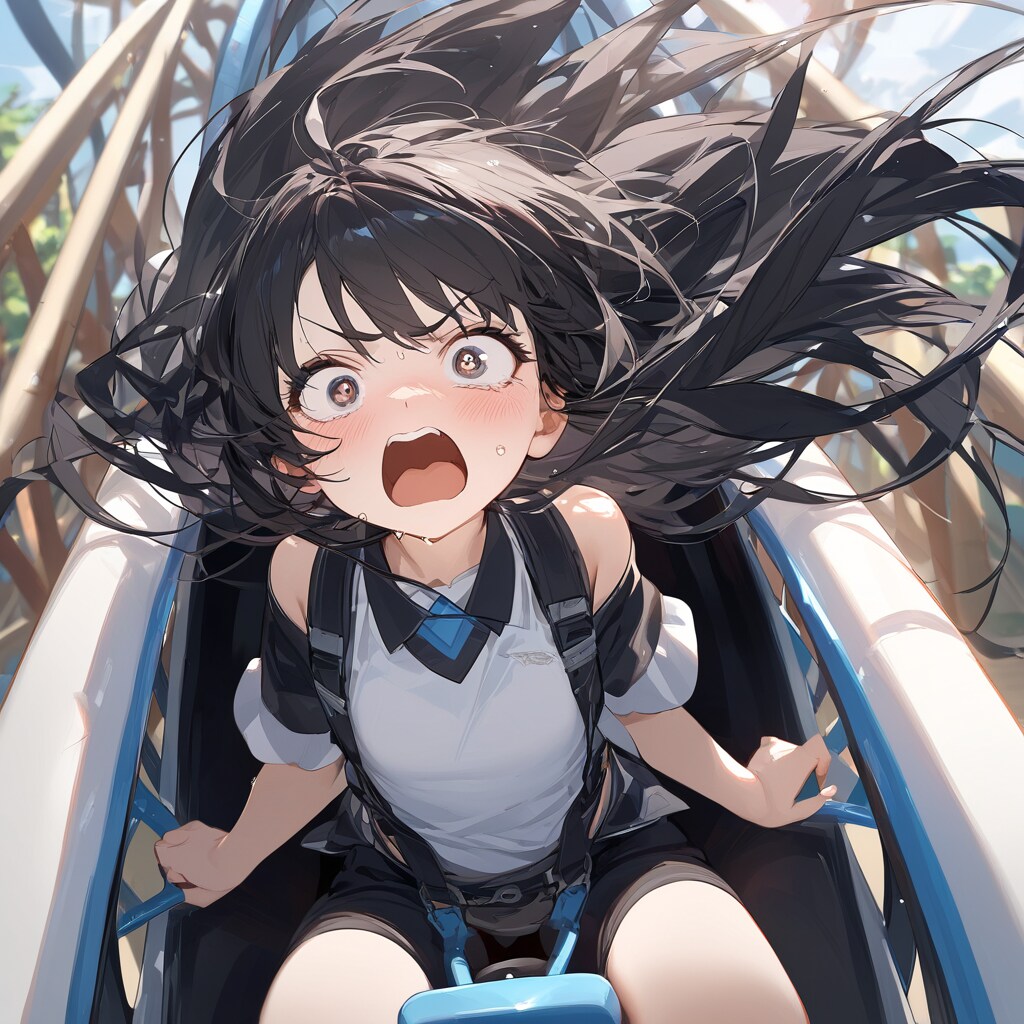 乱れる黒髪ロング | の人気AIイラスト・グラビア