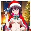 クリスマスのエロ　AZKi 2枚目