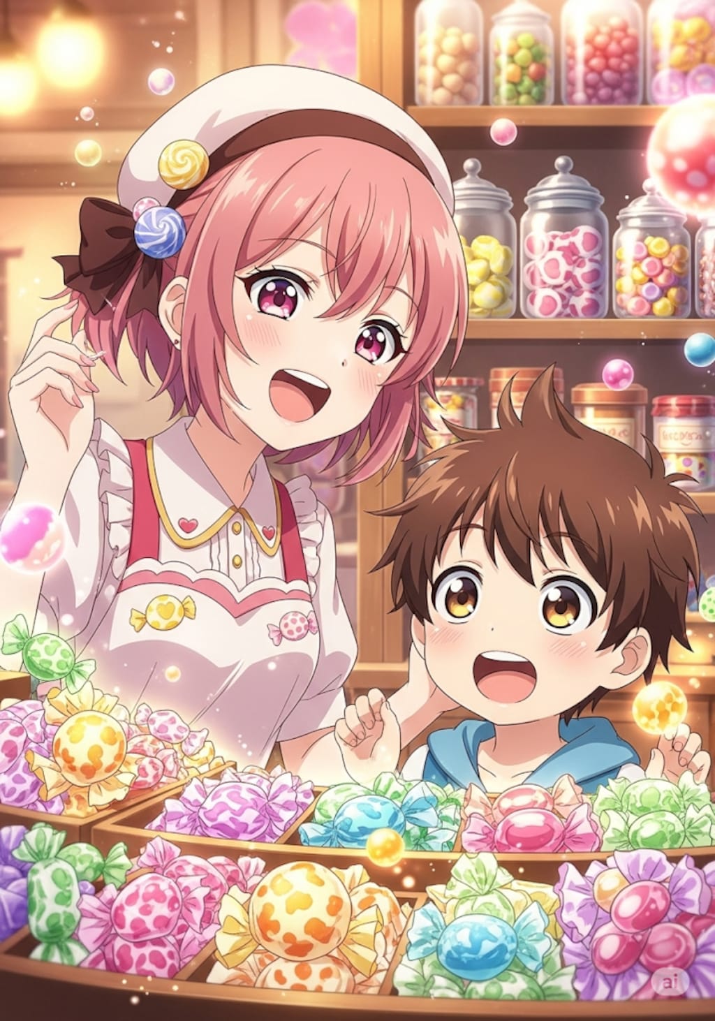 魔法のキャンディ