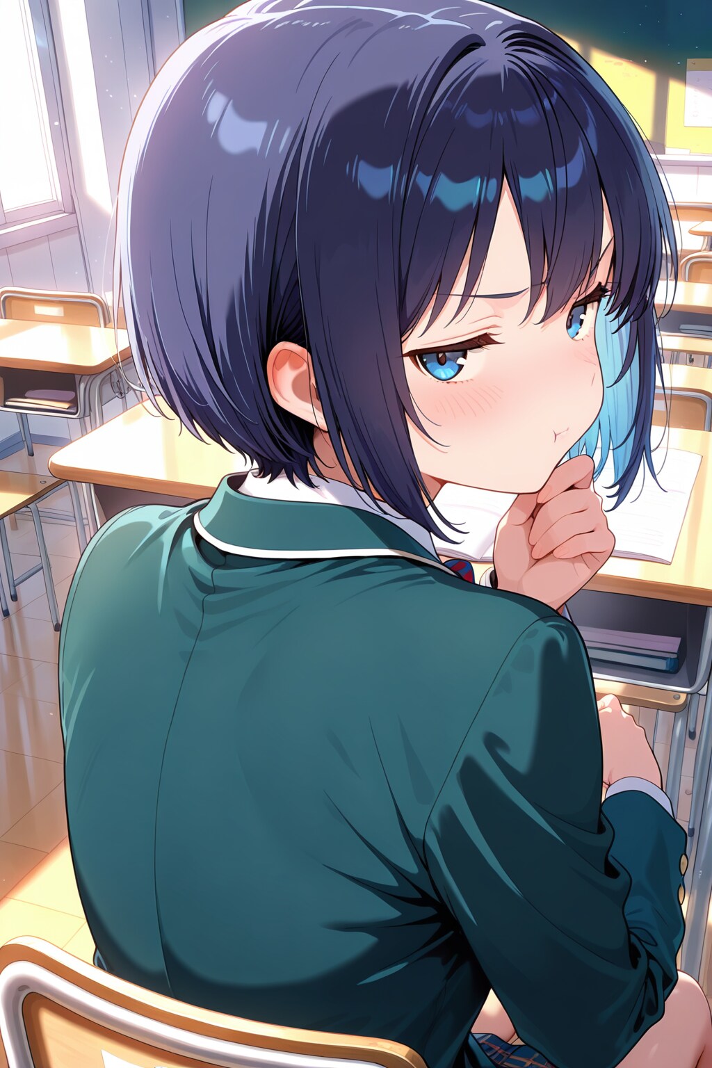 勉強の邪魔しないでくれる… | の人気AIイラスト・グラビア