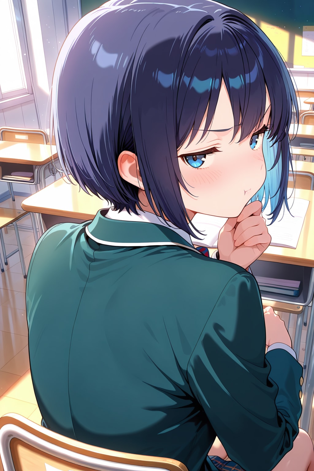 勉強の邪魔しないでくれる…