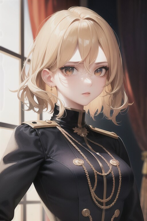 貴族で軍人な女性