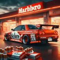 マルボロカラーのR32GT-R 2枚目