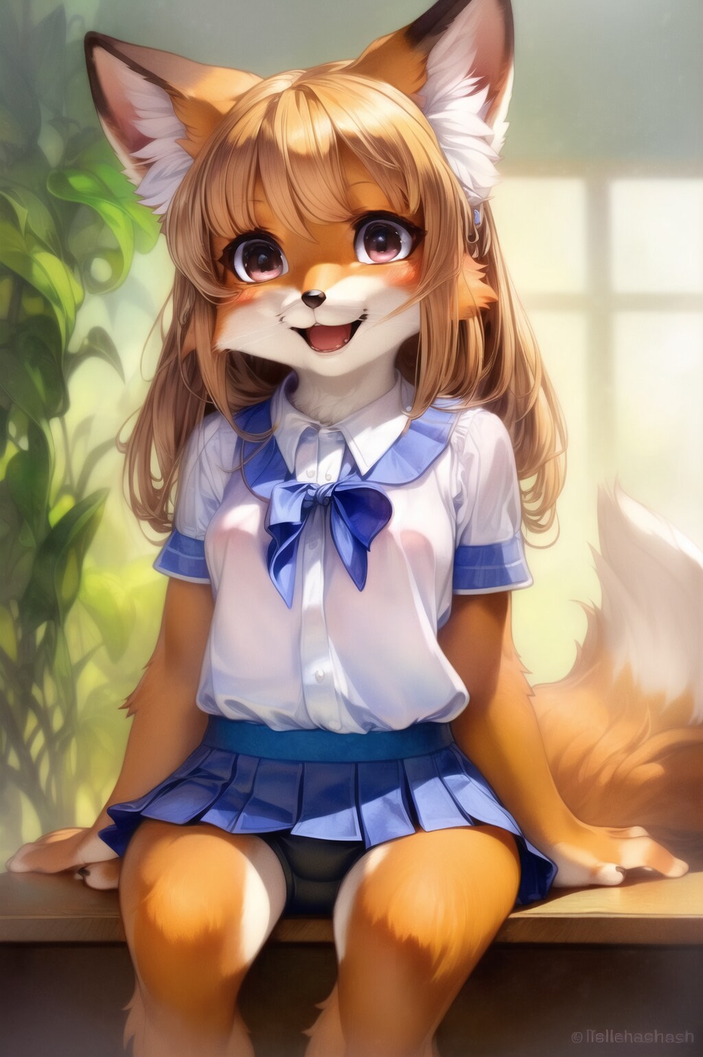 今日はスパッツでした～ざんね～ん