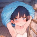 温泉で生着替えなハルちゃん_0430 4枚目