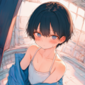 温泉で生着替えなハルちゃん_0430 5枚目