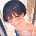 温泉で生着替えなハルちゃん_0430 6枚目