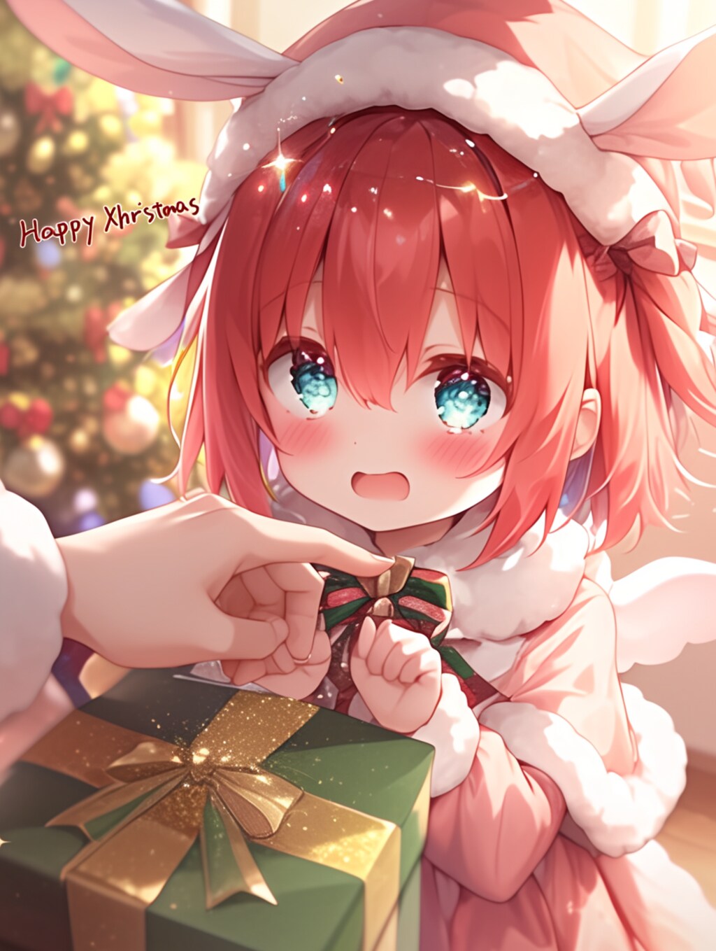 可愛くおねだりできた！