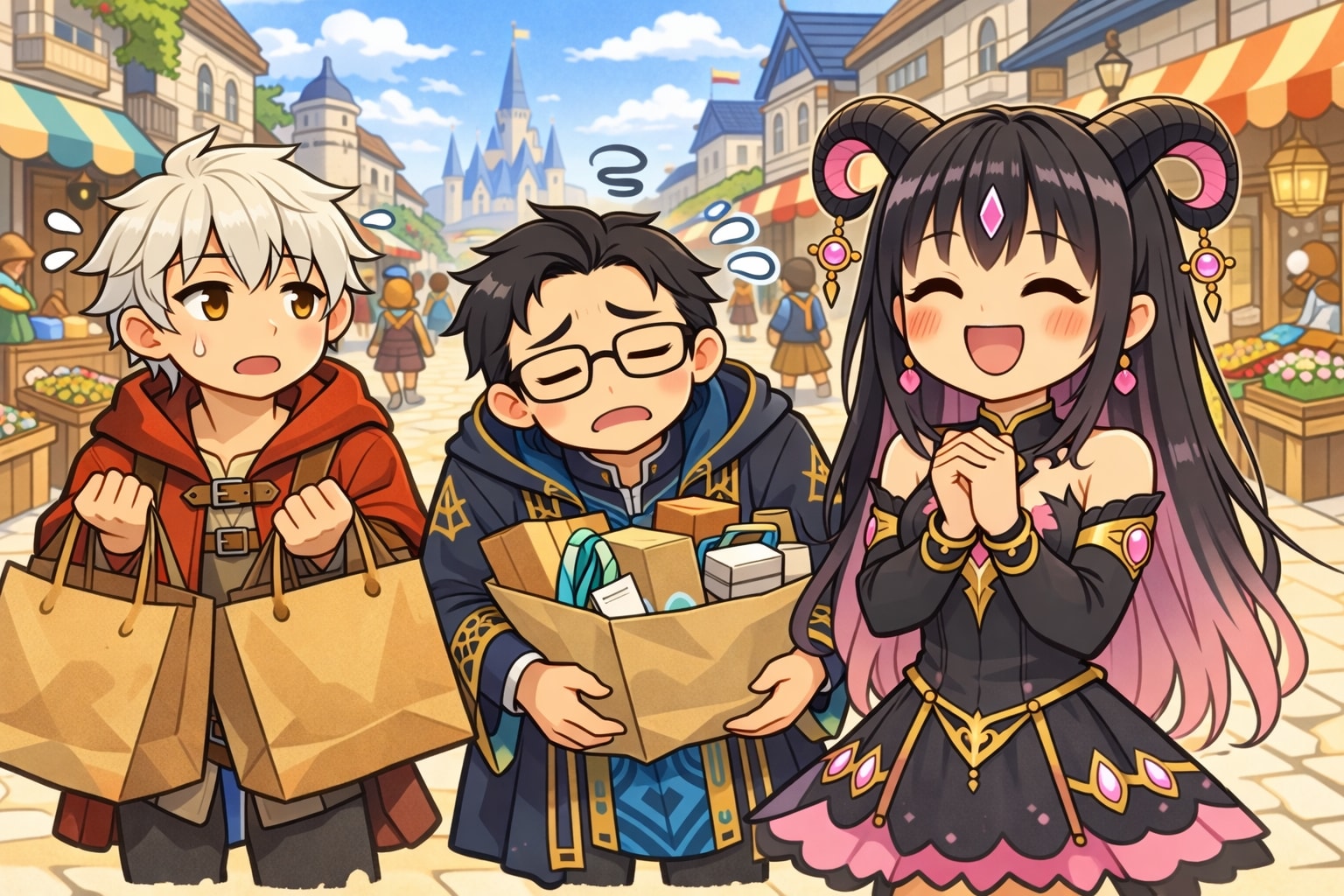 次のお店行こ♪ | の人気AIイラスト・グラビア