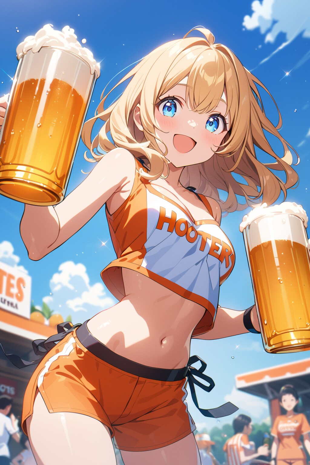 は～い！！今行きま～す！！ | の人気AIイラスト・グラビア