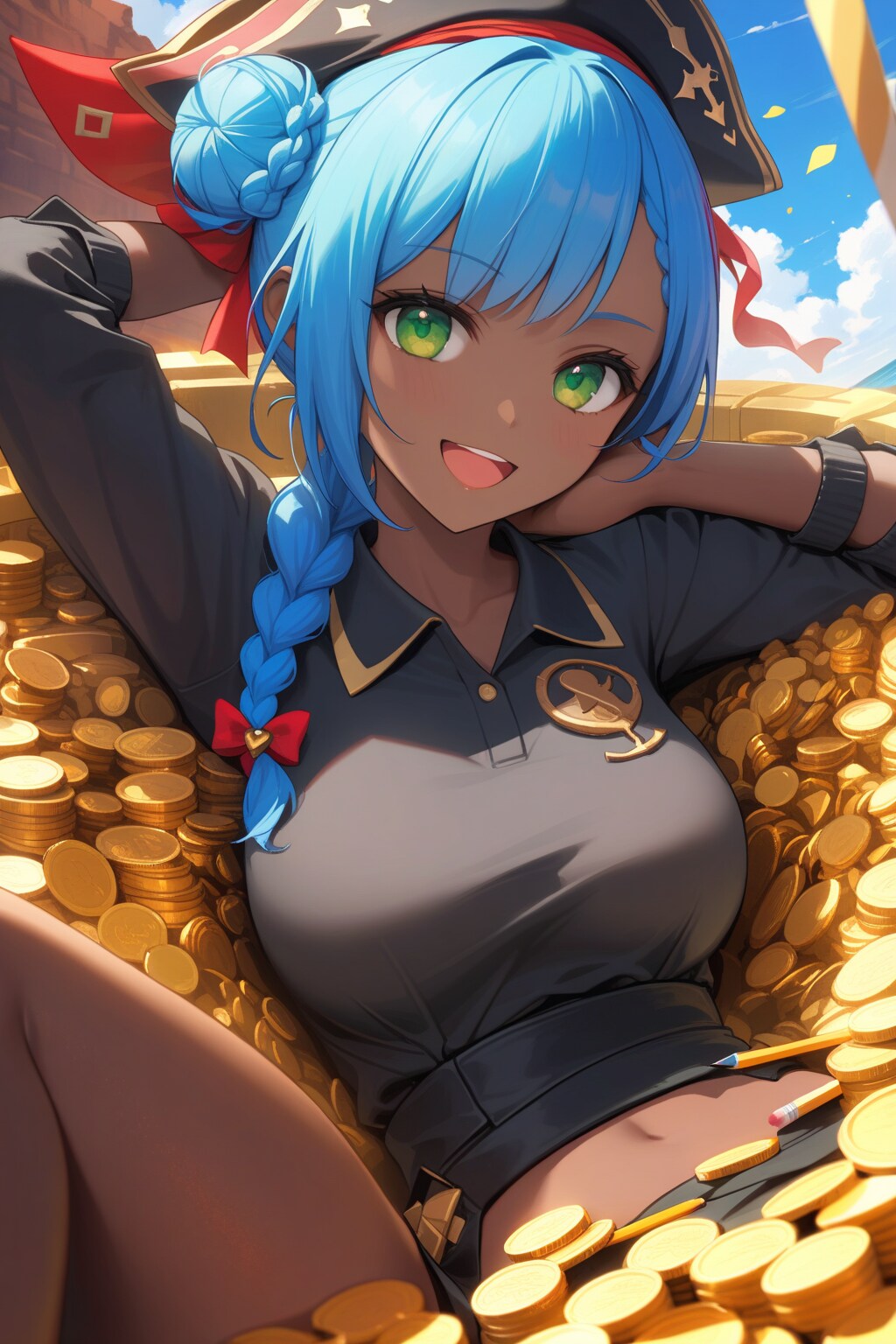 お宝は山分け