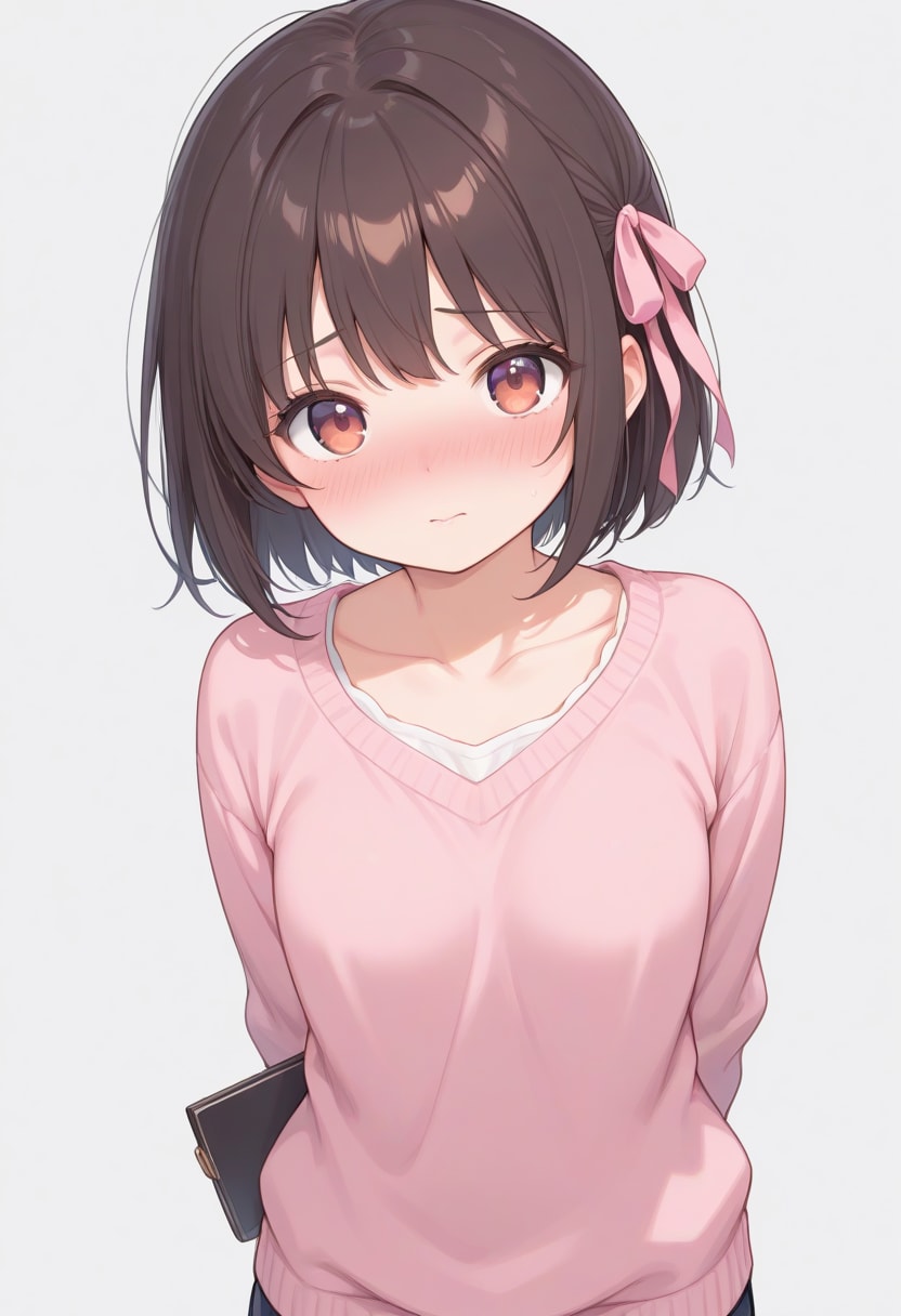 照れ顔(2)