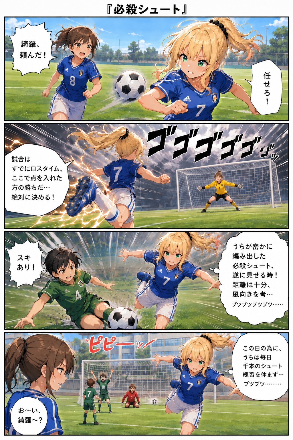 必殺シュート！！！