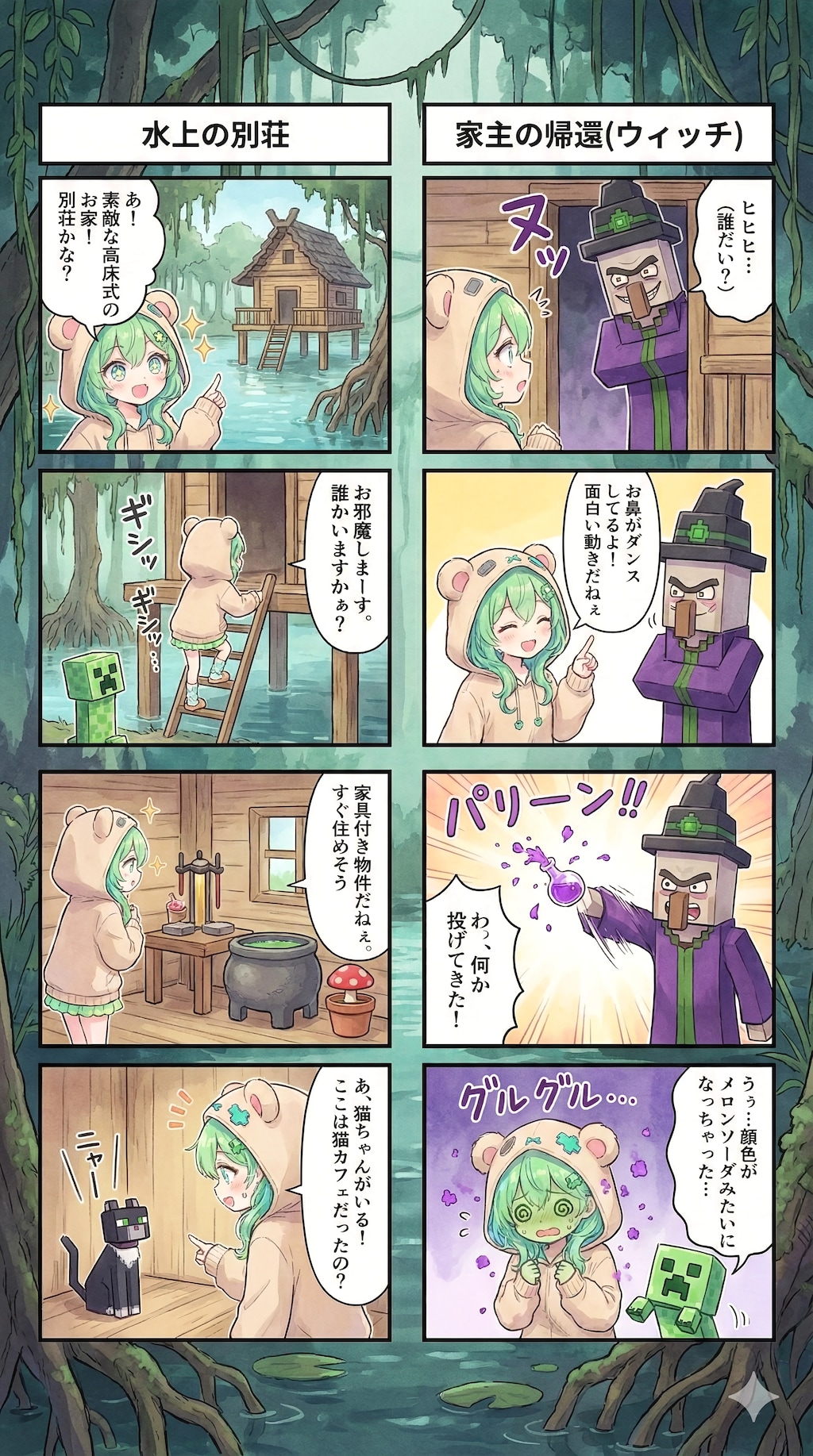 Swampy Voyage and Minor Mishaps