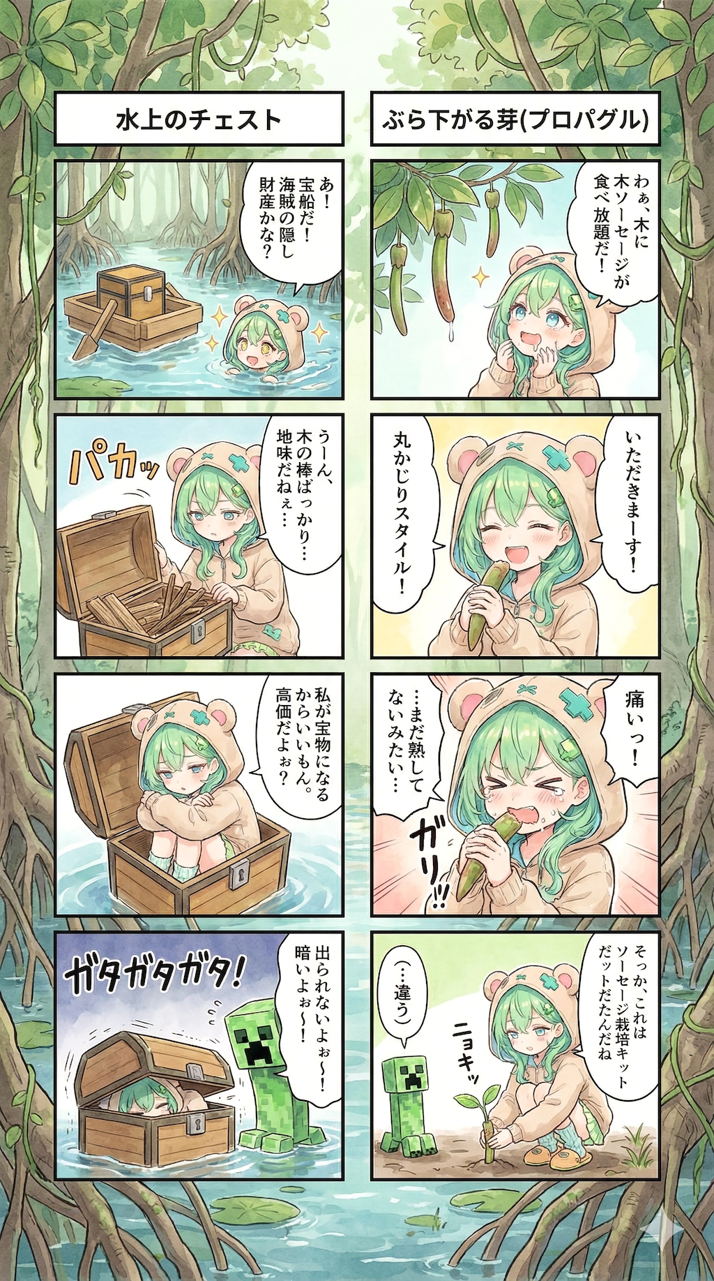 Swampy Voyage and Minor Mishaps