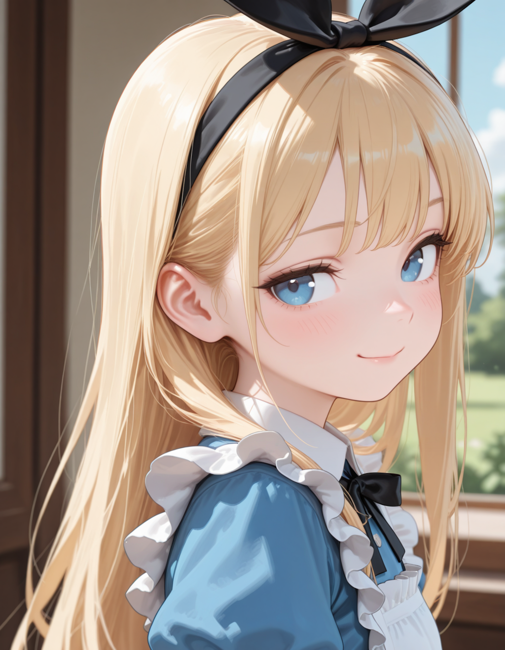 振り向きアリスちゃん