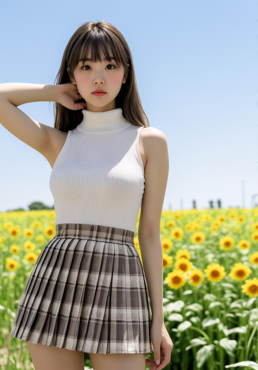 香耶4「ひまわり畑で」