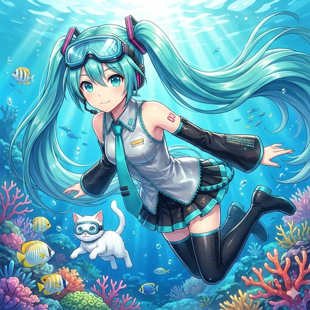 スキューバダイビング | の人気AIイラスト・グラビア