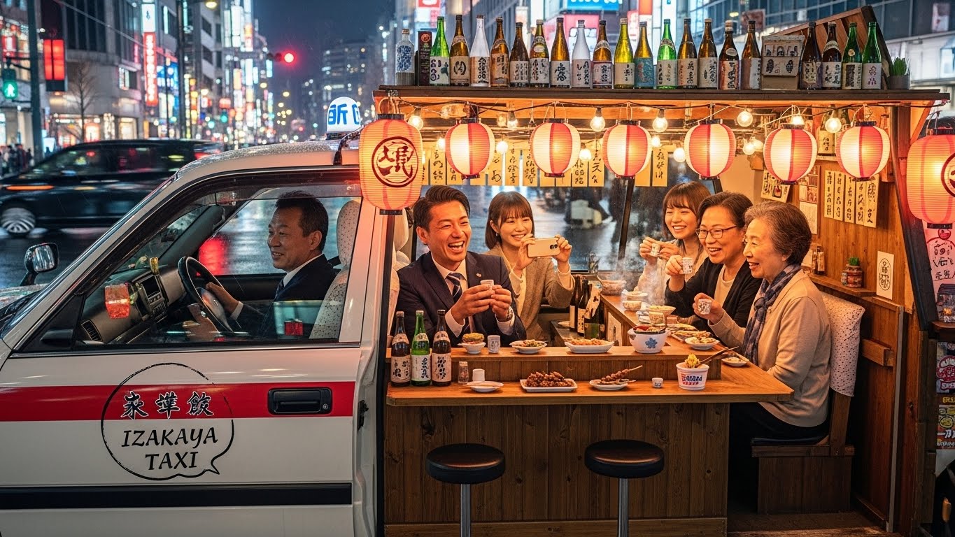 居酒屋タクシー | の人気AIイラスト・グラビア