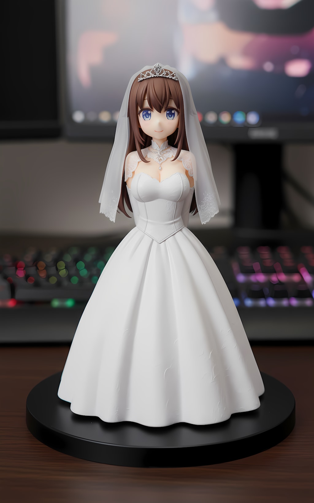 ときのそら ウエディングドレス フィギュア風