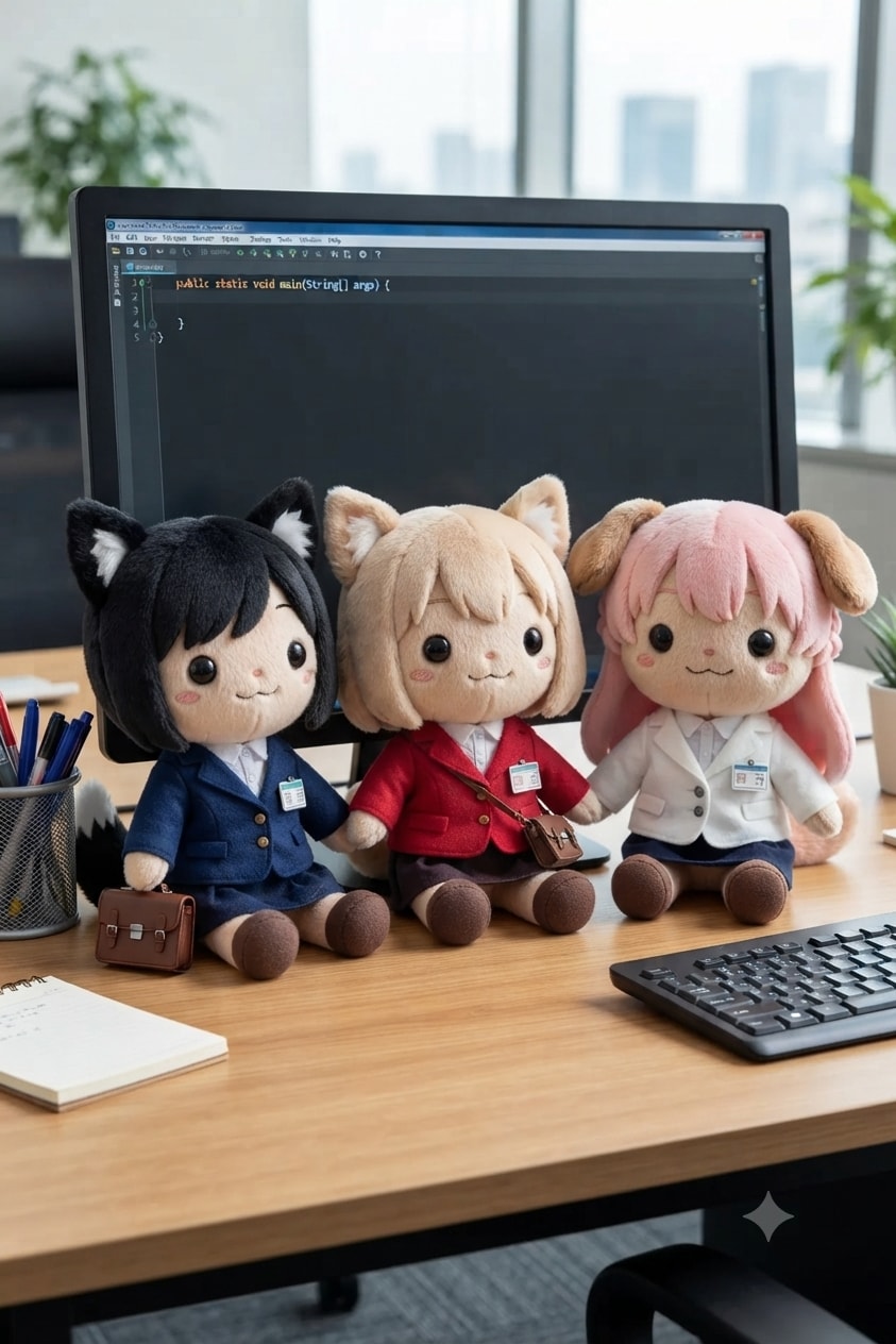 ぷいぐるみ・りんごぐみ