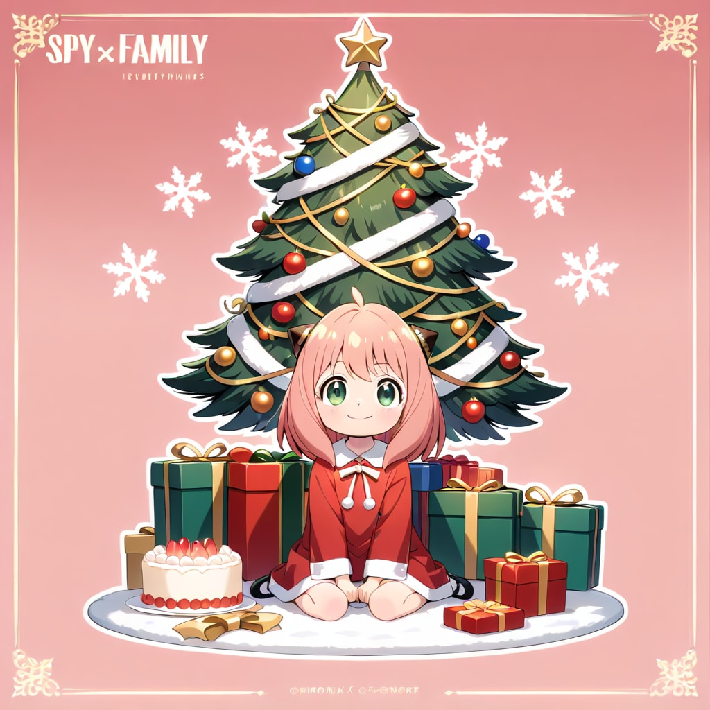 アーニャ　クリスマスイブ　2025/12/24 | の人気AIイラスト・グラビア