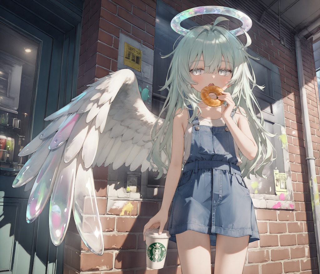片翼天使のお仕事
