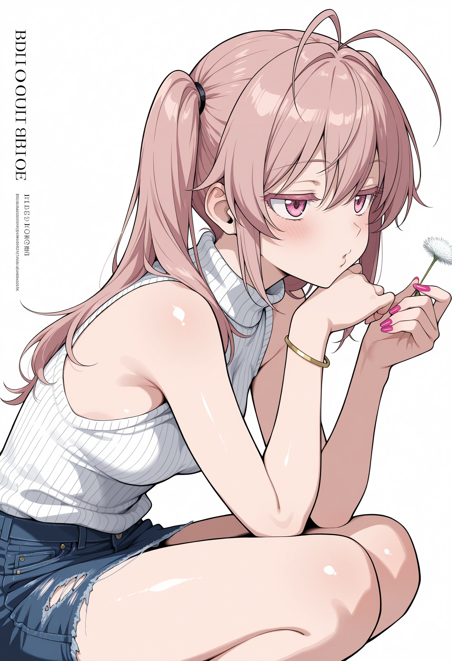 ジト目と綿毛