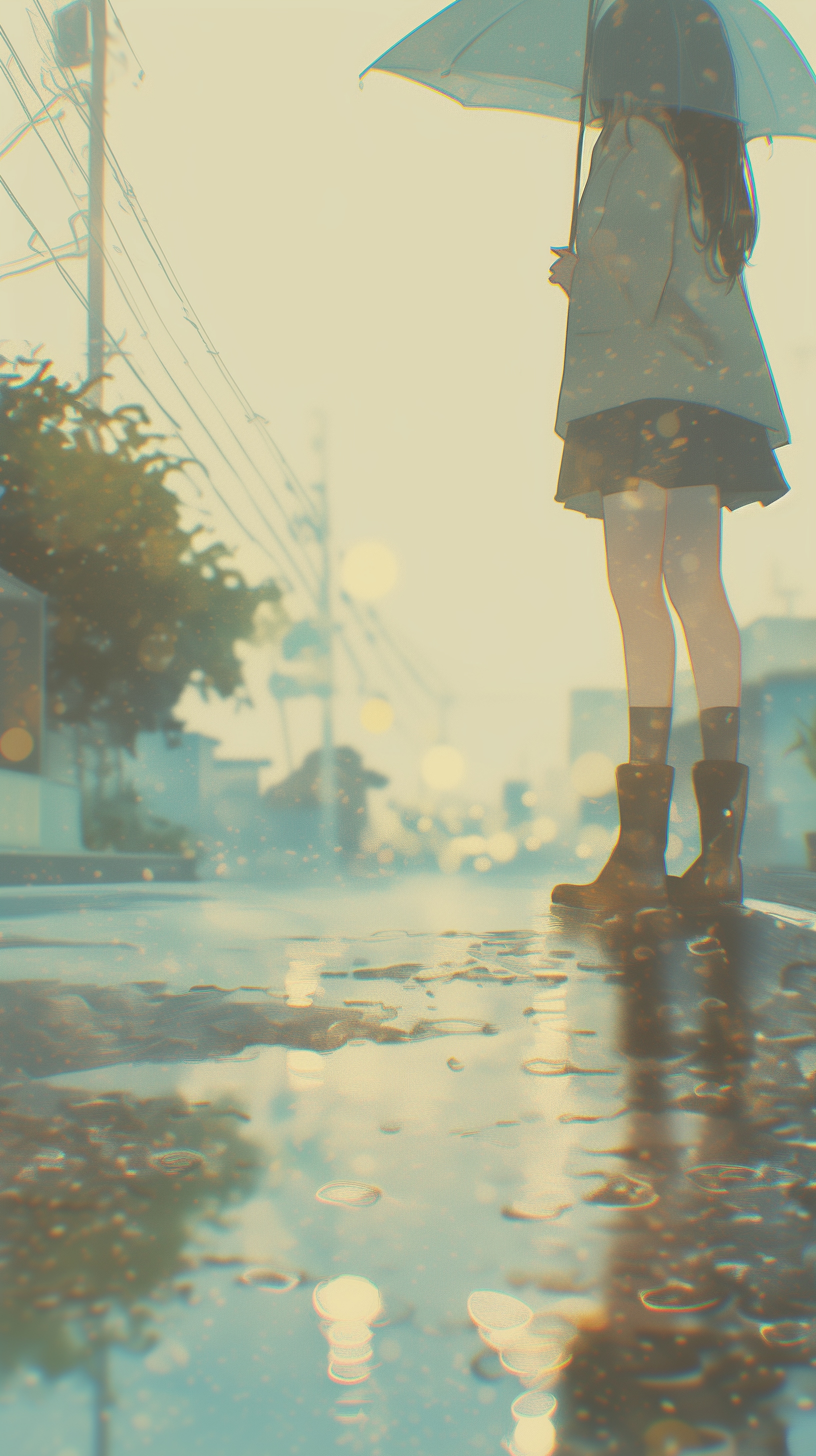 アスファルトの匂い | の人気AIイラスト・グラビア