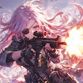 隻眼の女兵士 2枚目