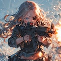 隻眼の女兵士 4枚目