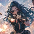 隻眼の女兵士 11枚目