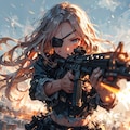 隻眼の女兵士 10枚目