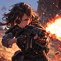 隻眼の女兵士 8枚目
