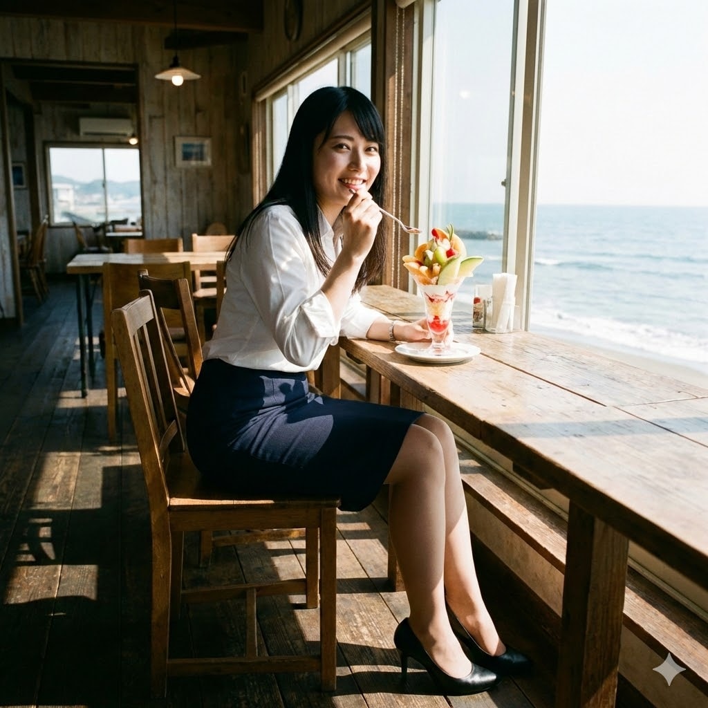 海の見えるレストラン