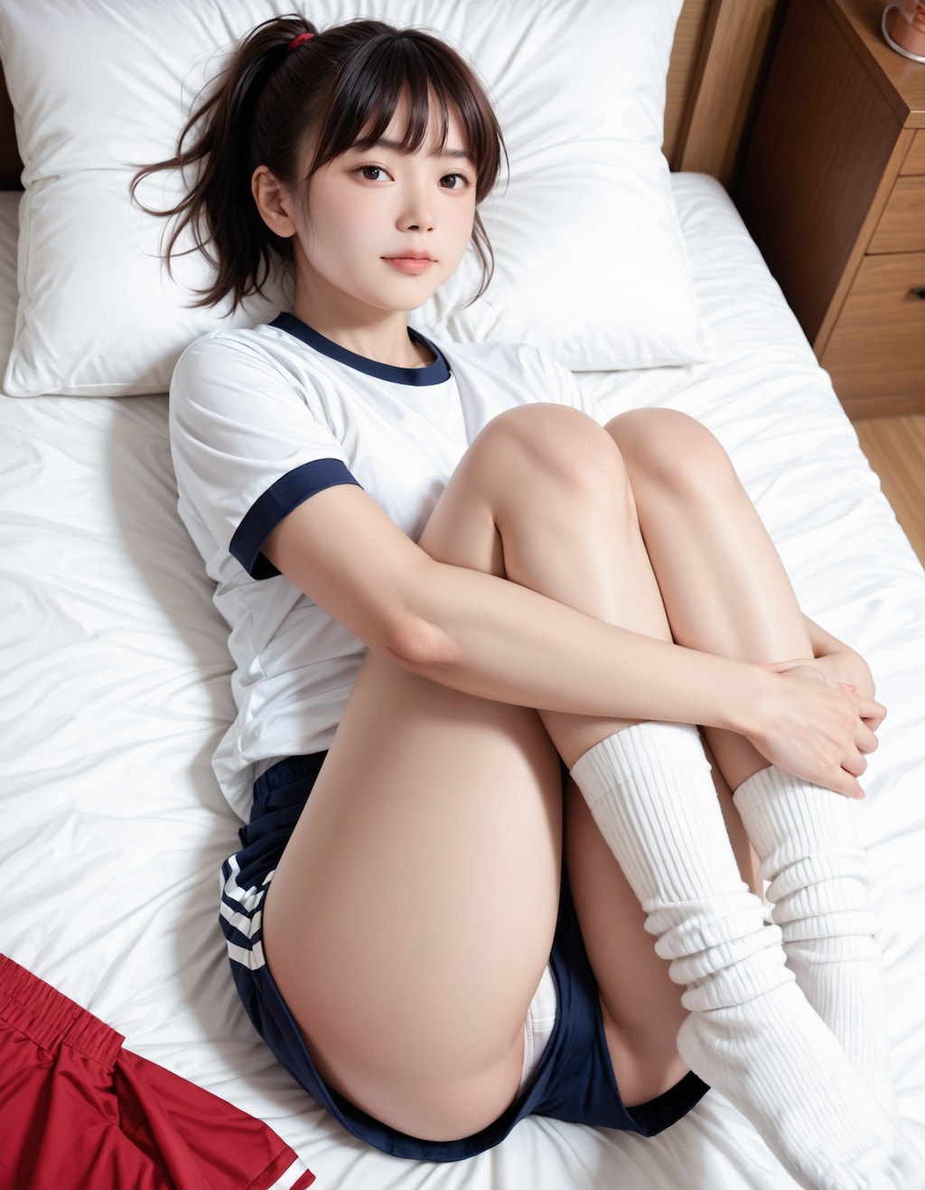 お願いして昔の服を着てもらった。