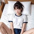 お願いして昔の服を着てもらった。 3枚目