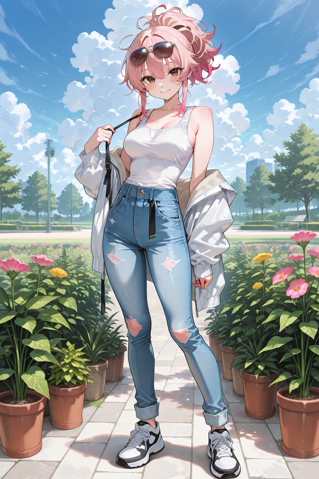 初夏の頃の香山莉華ちゃん