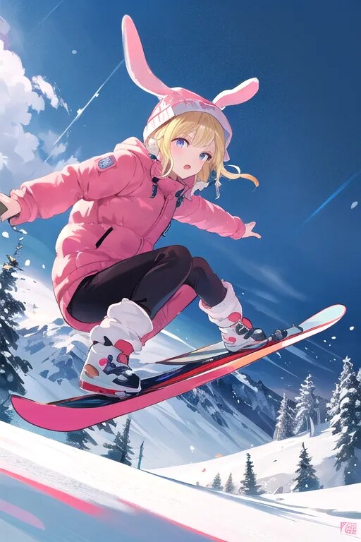 雪うさぎ