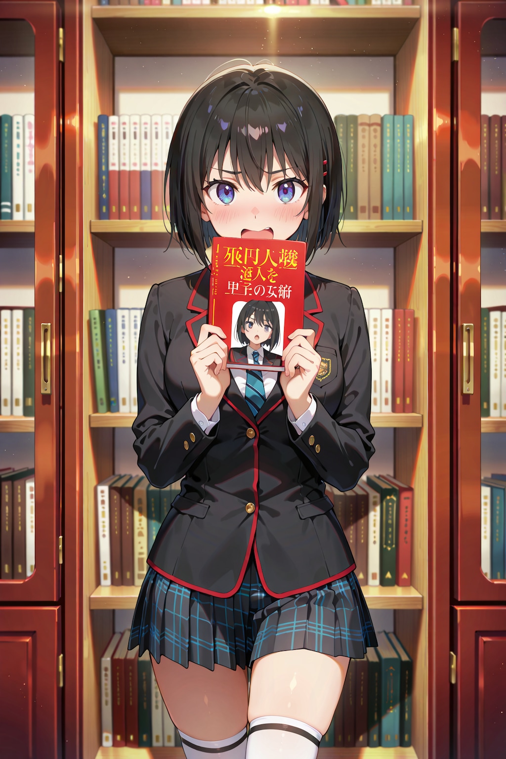 視線の先は年齢制限コーナー