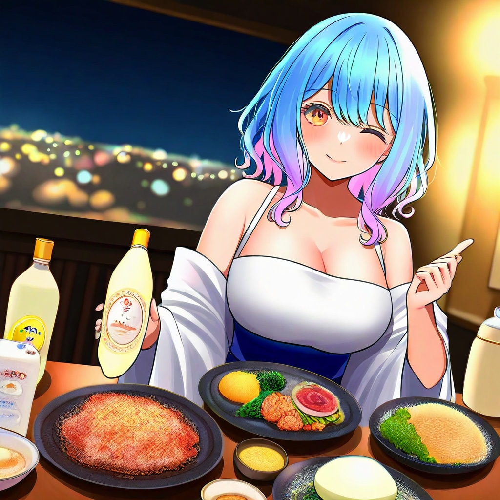 夜景の見えるレストラン