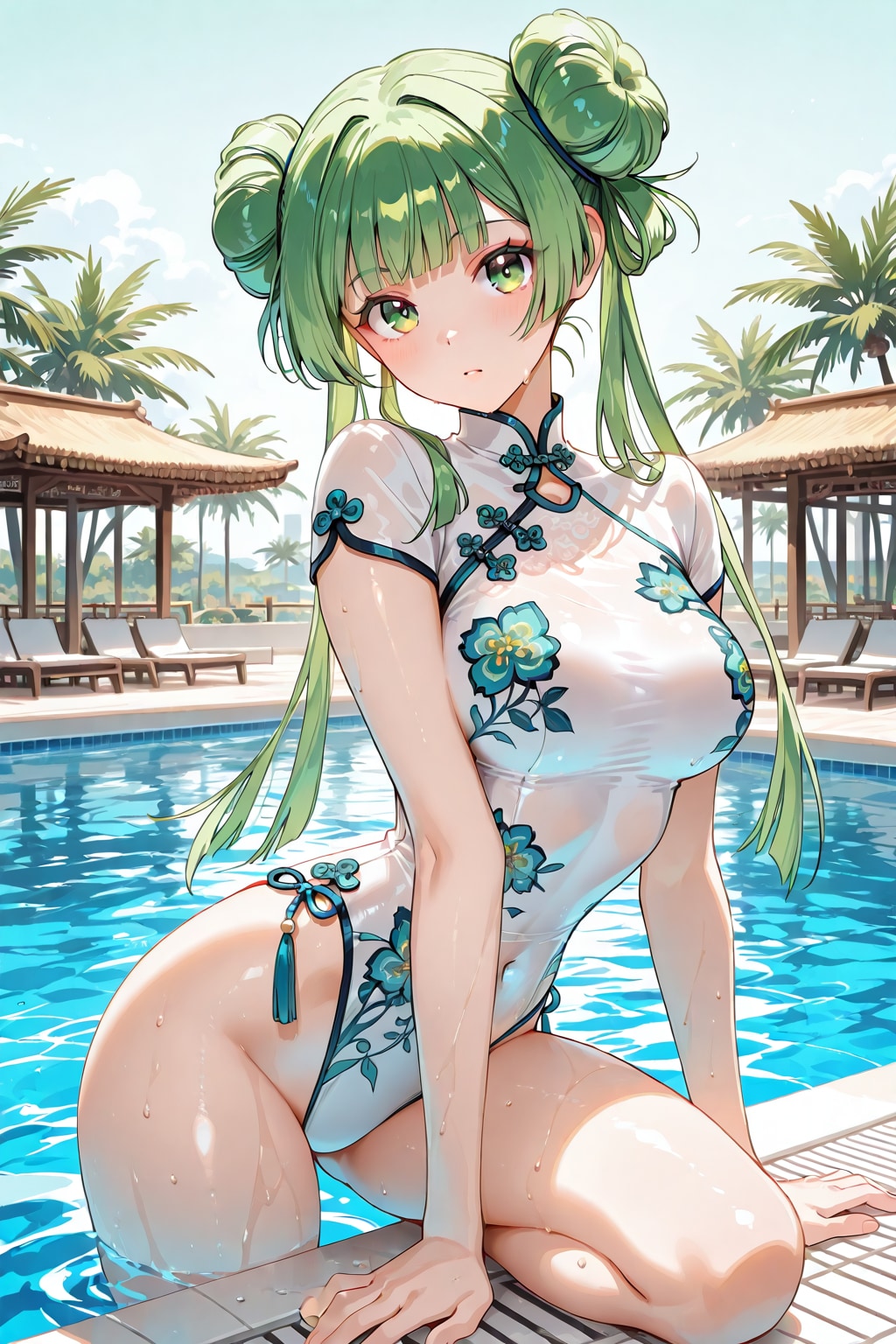 チャイナドレス風水着