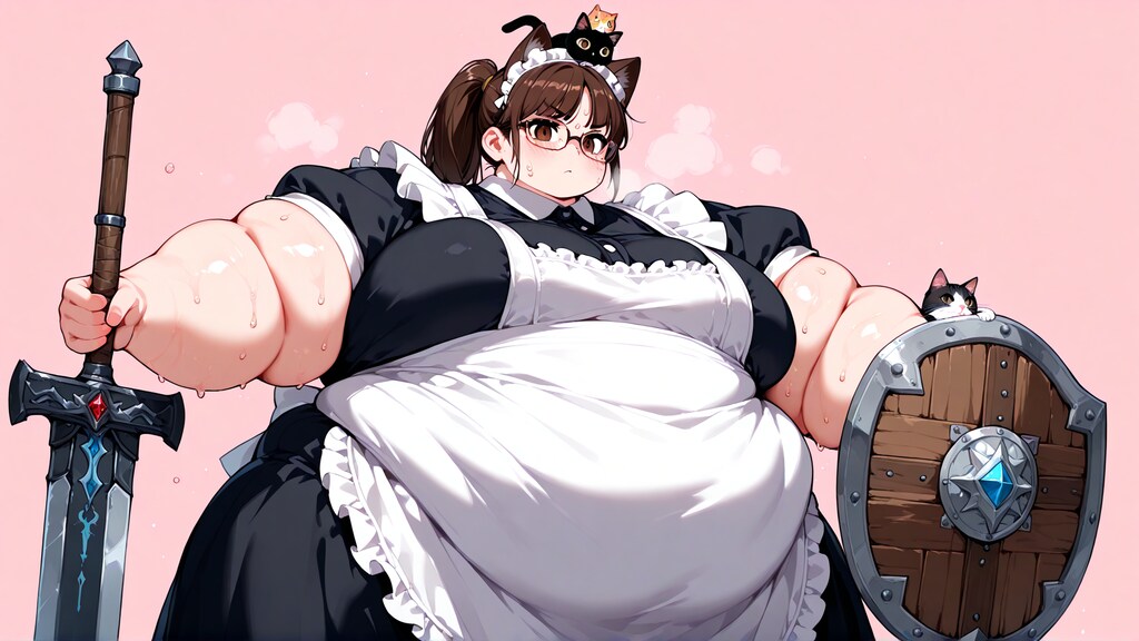 20250826_メイドさんロングソード