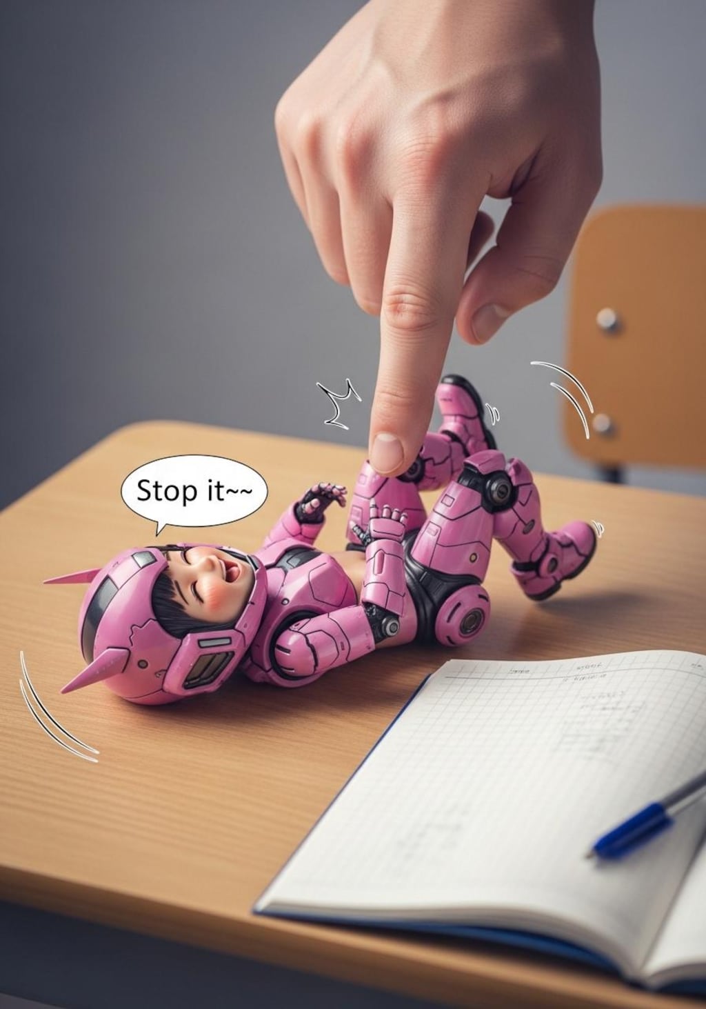 アハハ…💦ヤメテ…💦