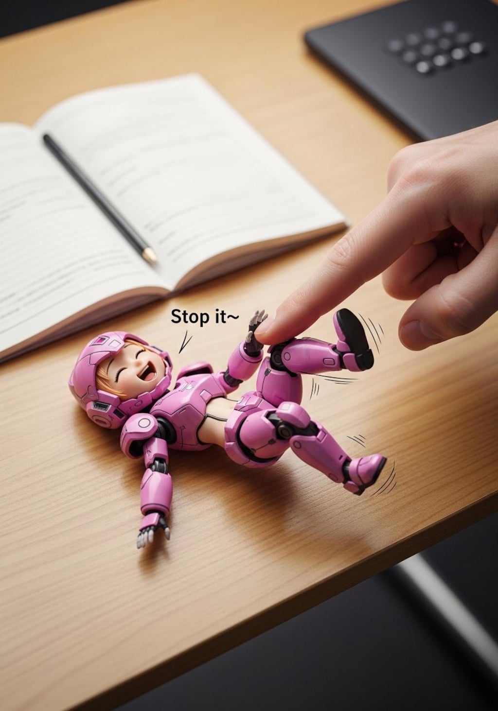 アハハ…💦ヤメテ…💦