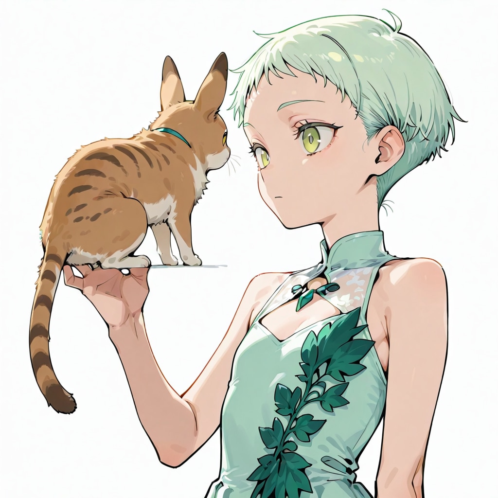 君、ウサギ？ネコ？